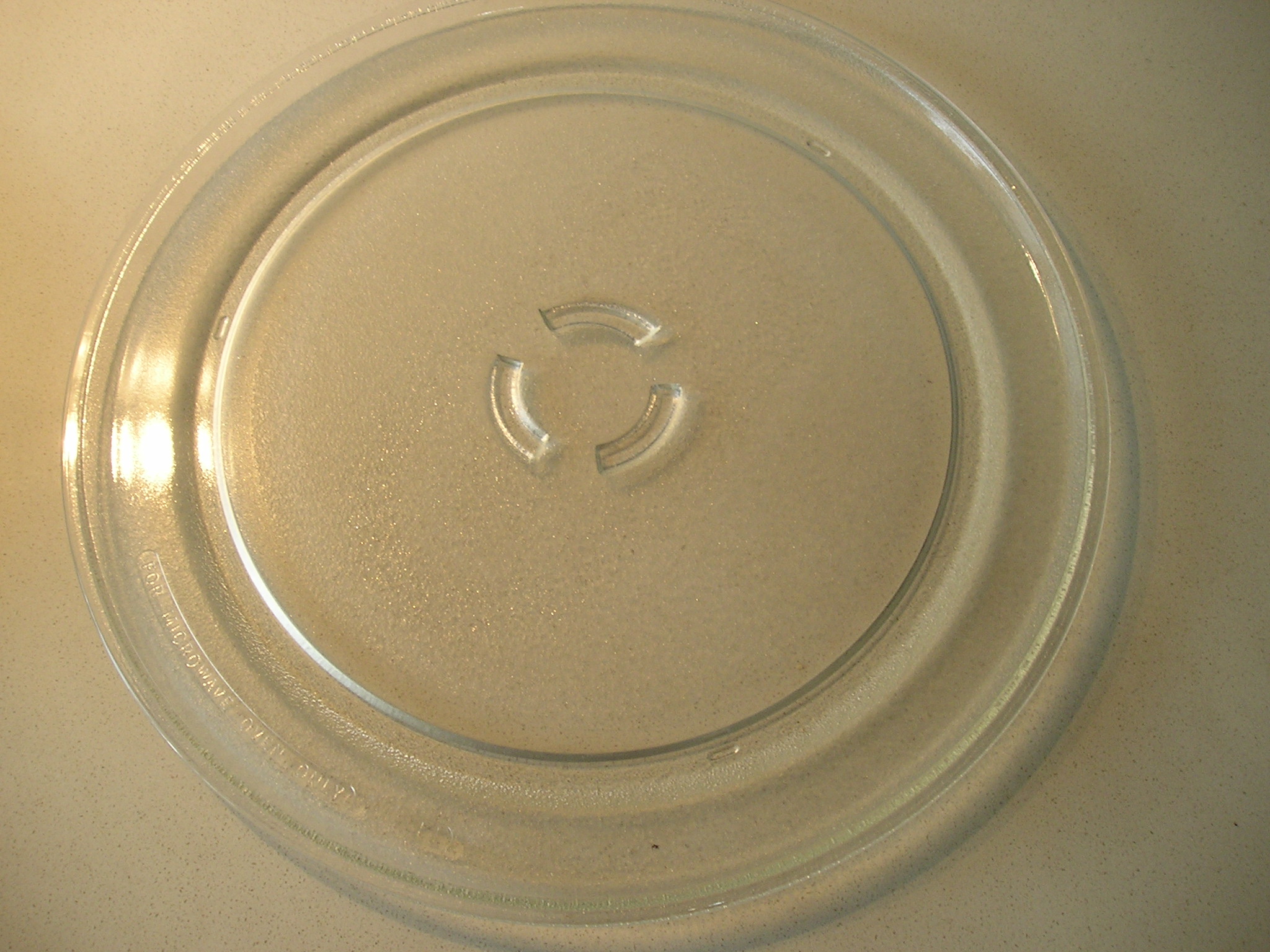 Skleněný talíř do mikrovlnné trouby 380mm