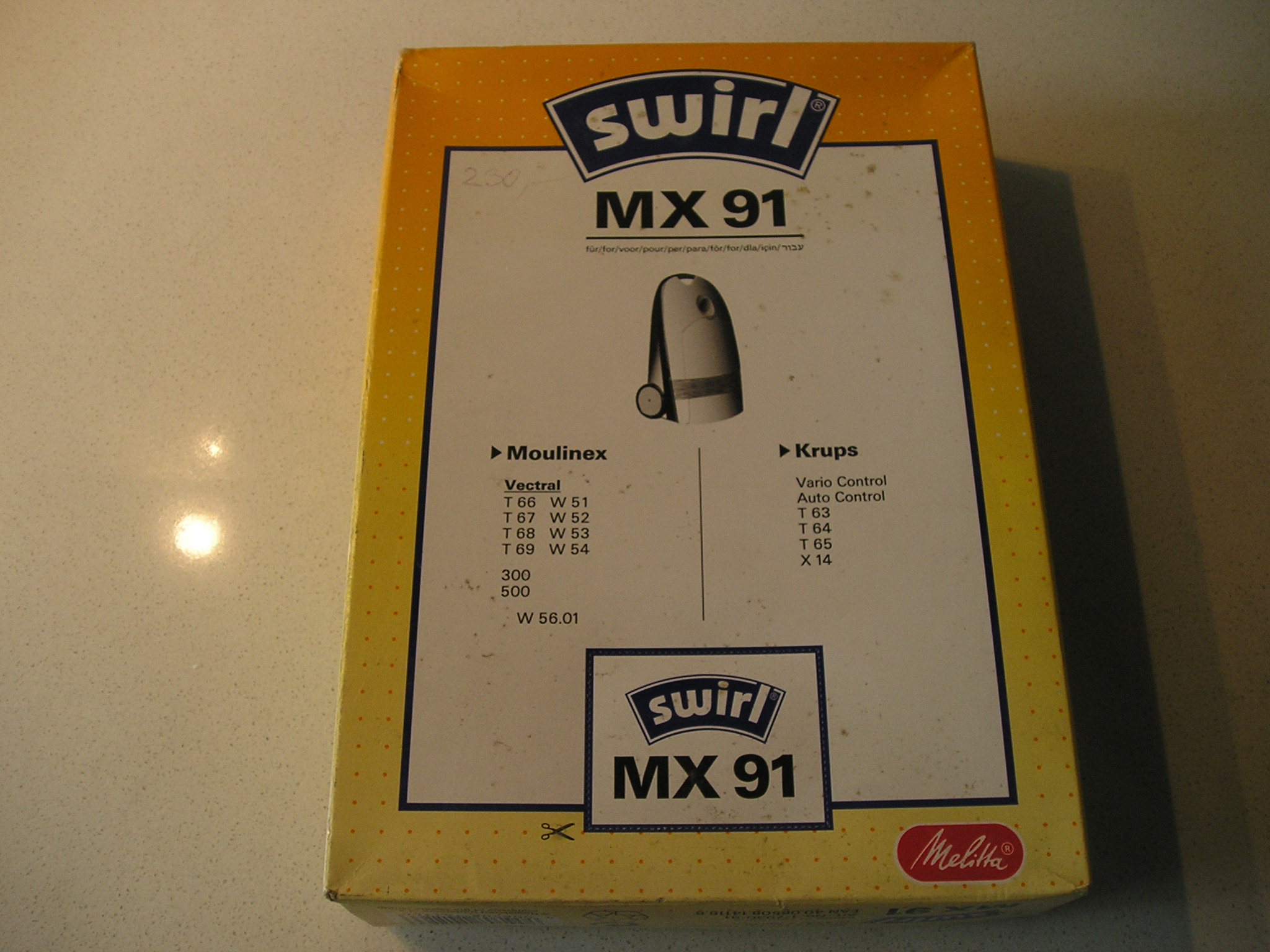 sáčky papírové SWIRL MX 91